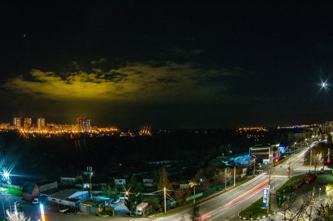 Blick aus dem Fenster