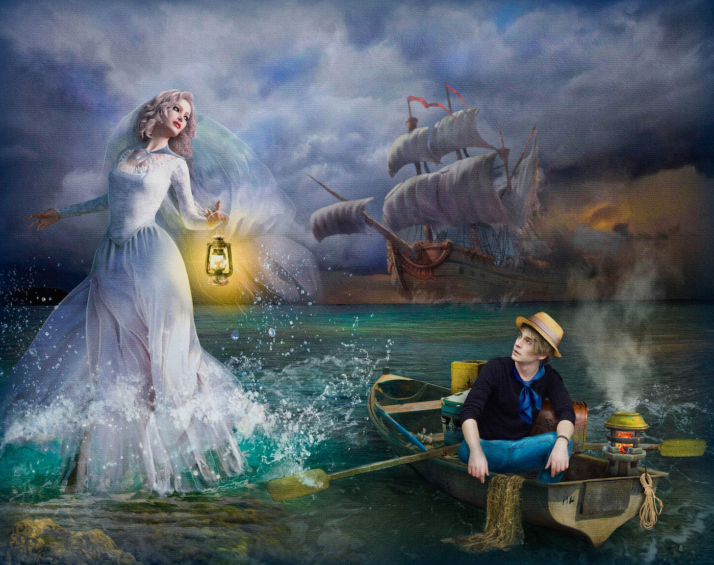 Laufen auf den Wellen