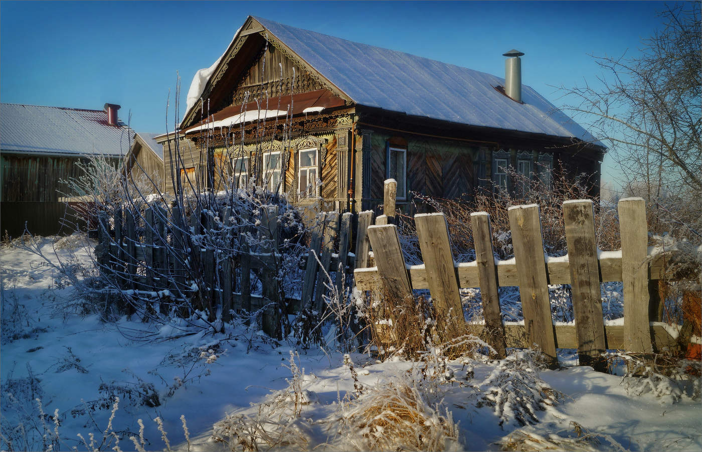 Haus in einer Ortschaft