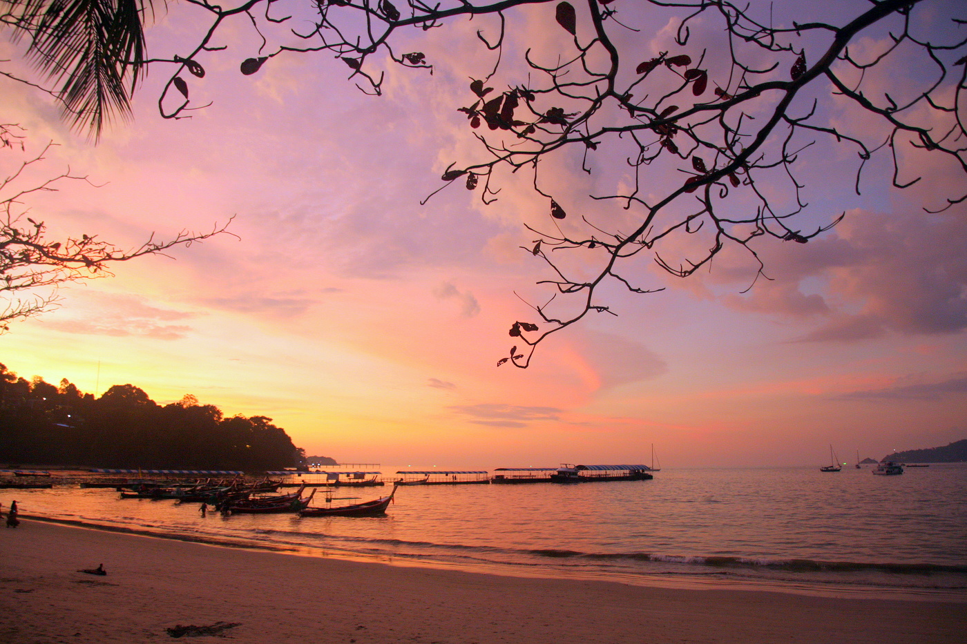 Magischer Sonnenuntergang