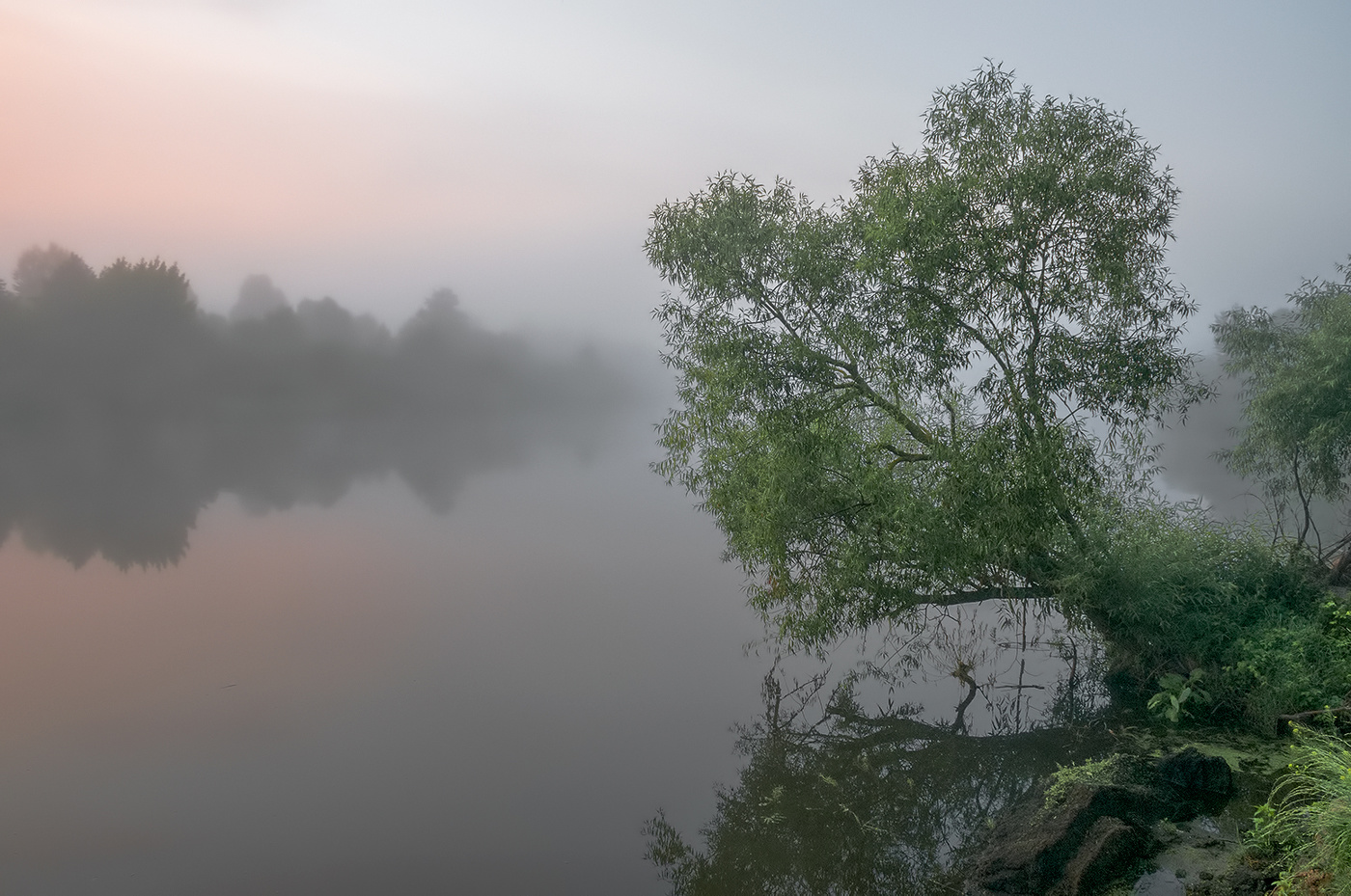Morgen auf dem Fluss
