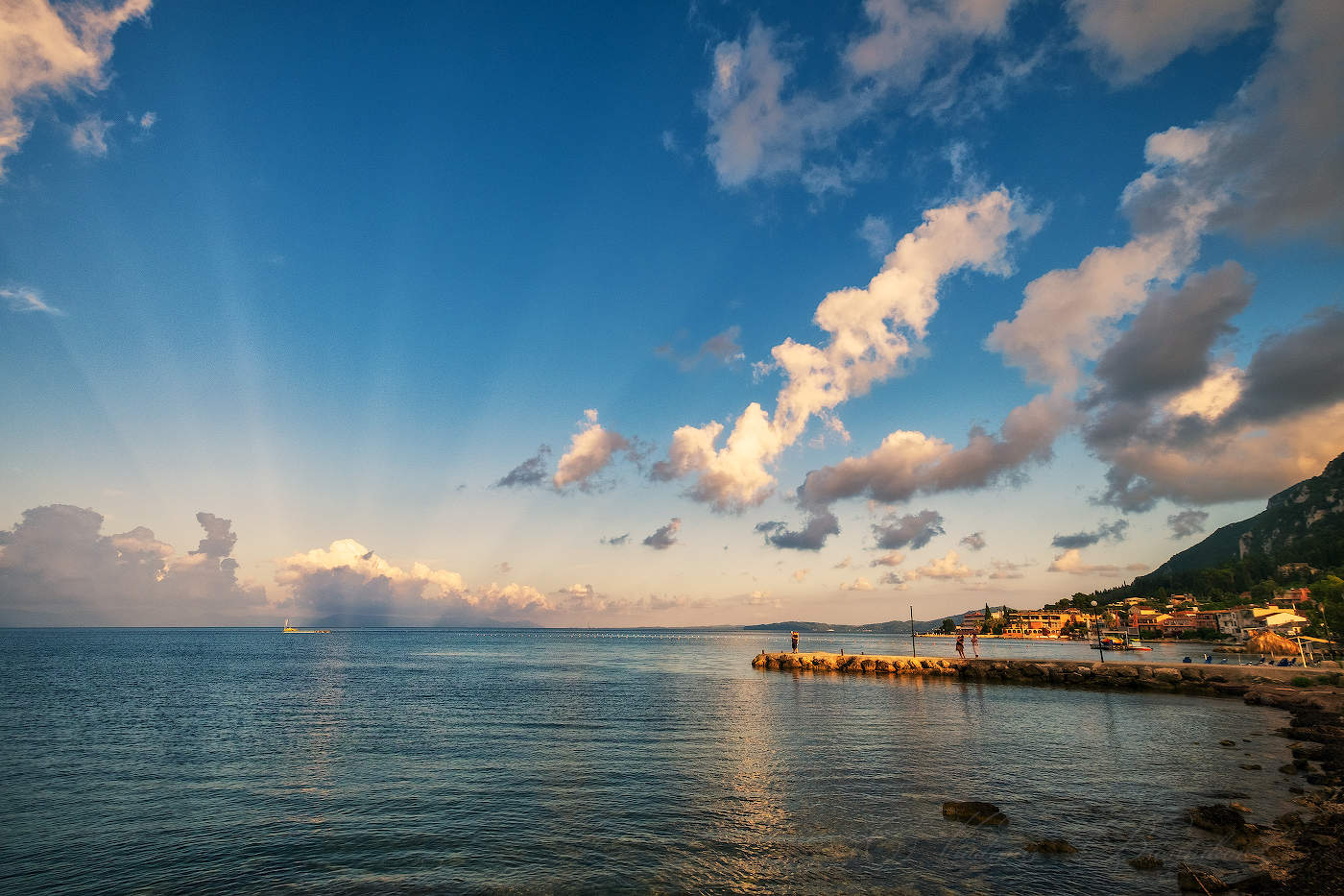 Abendstimmung am Meer