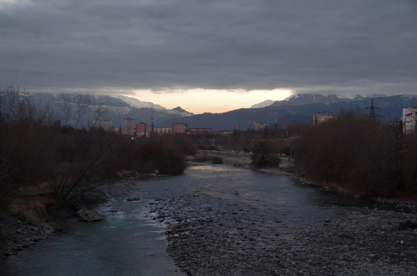 Das Wetter verschlechtert sich