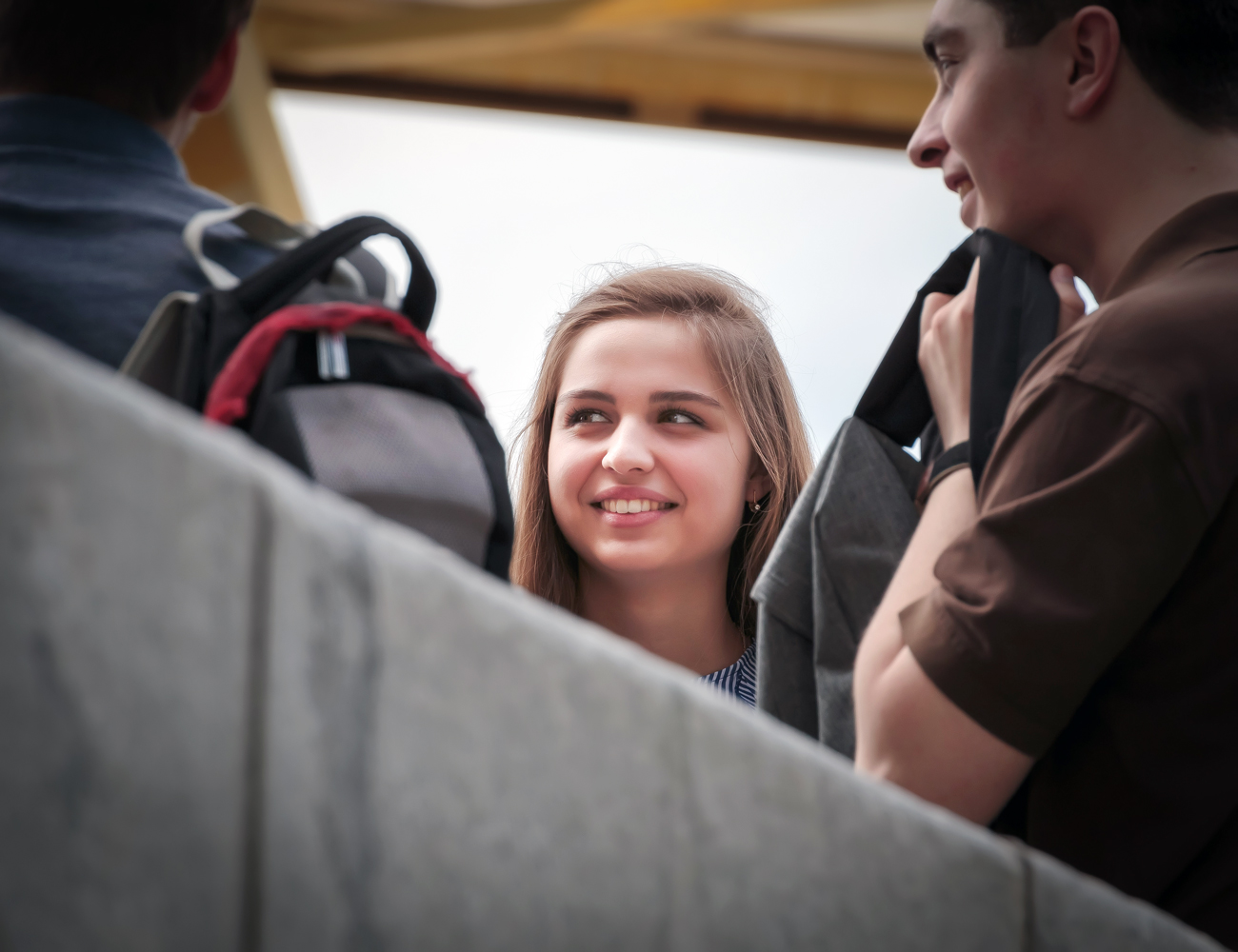 Aufrichtig Gespräch ...