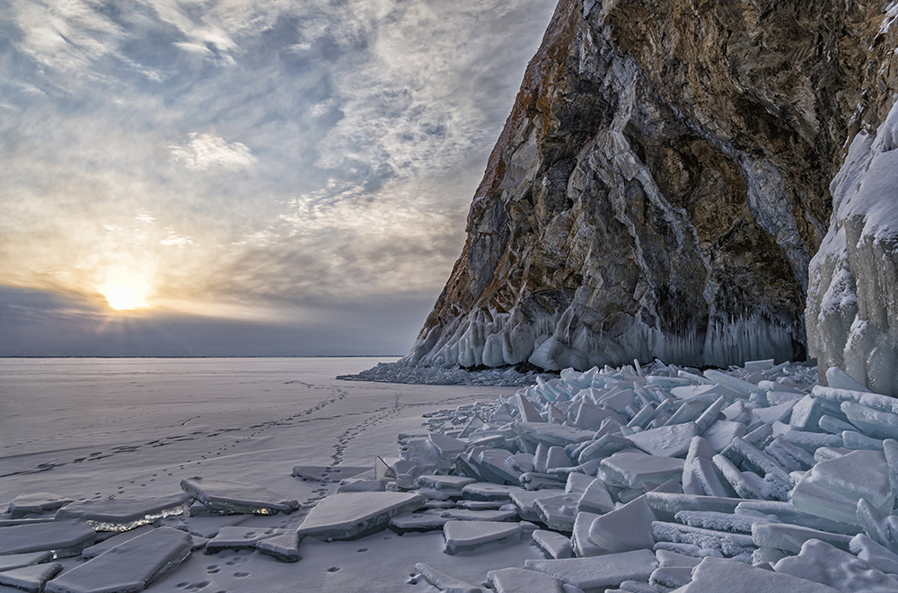 Die ersten Strahlen.