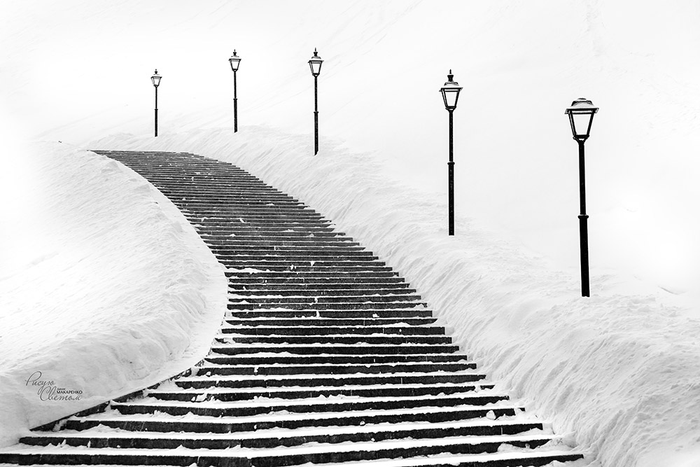 Geometrie des Winters