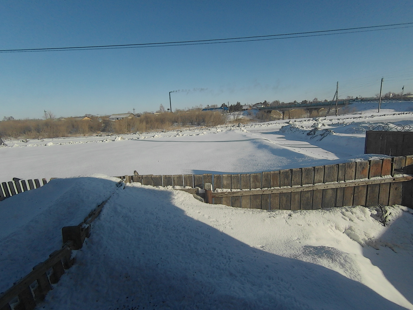 Blick aus dem Fenster