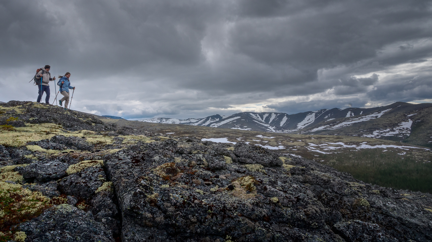 Schlechtes Wetter in den Bergen, Wetter ...