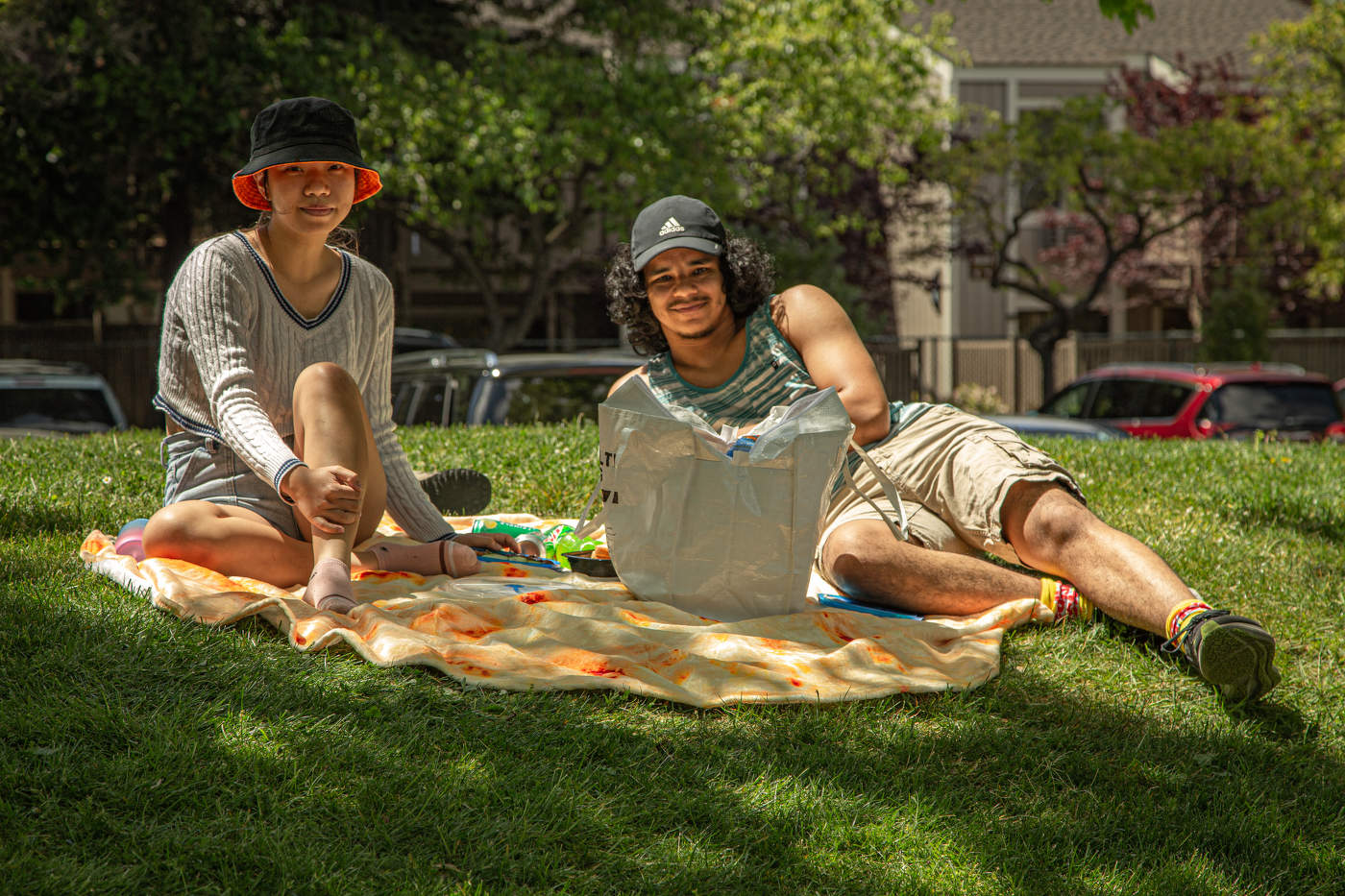 Frühstück im Grünen