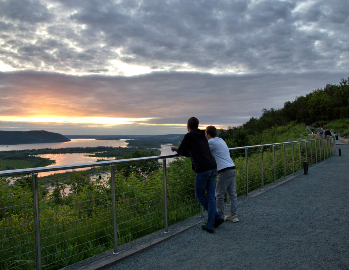 Magischer Sonnenuntergang