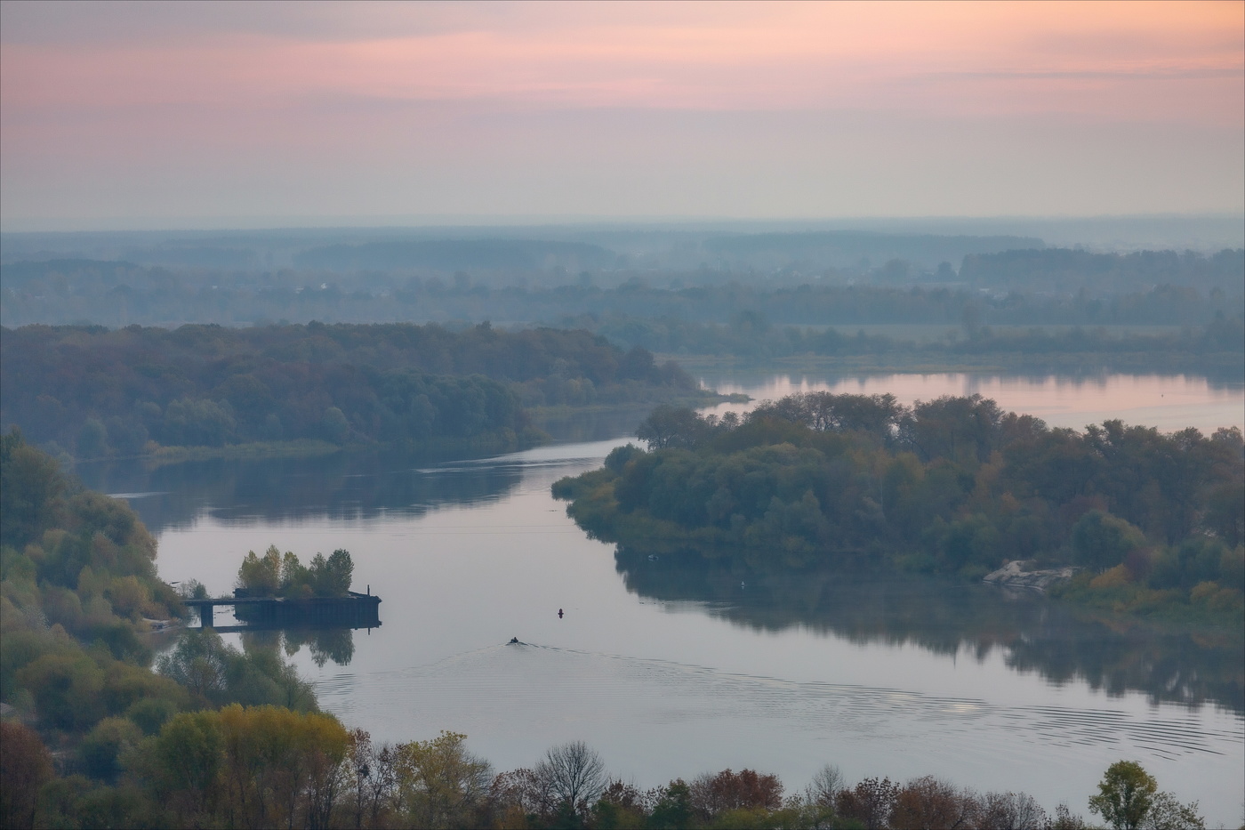 Gegen Morgengrauen ...