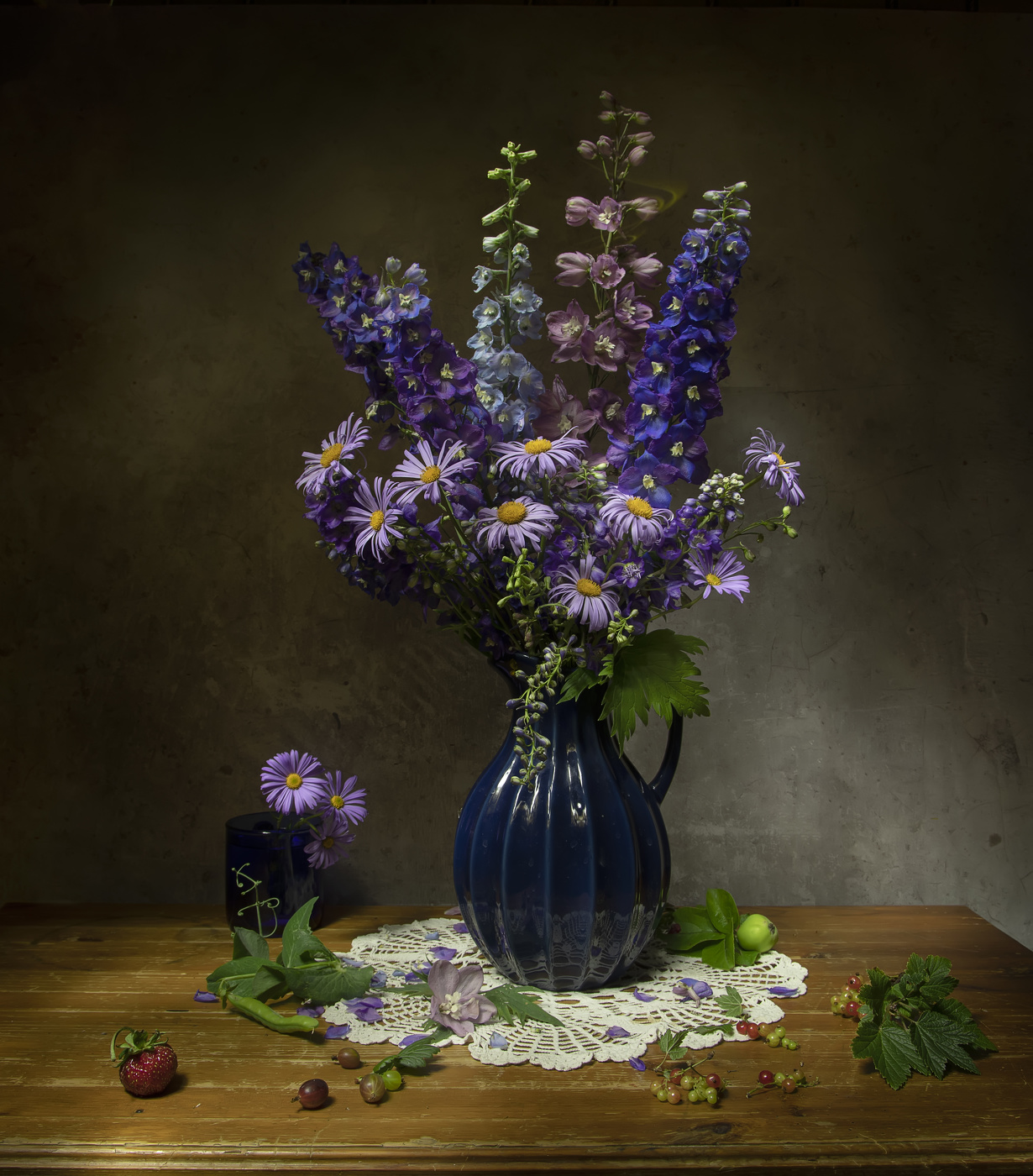 Mit Gänseblümchen ...