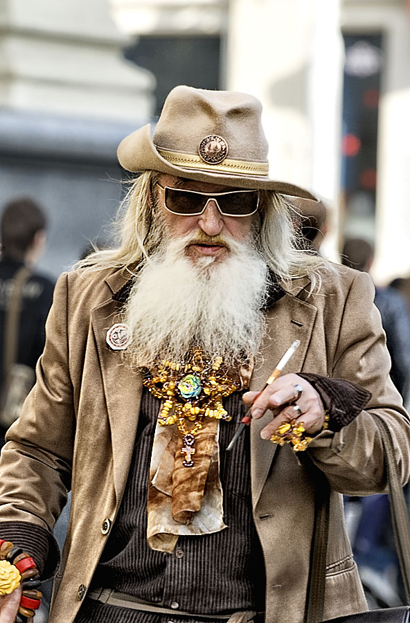 glamourösen Großvater