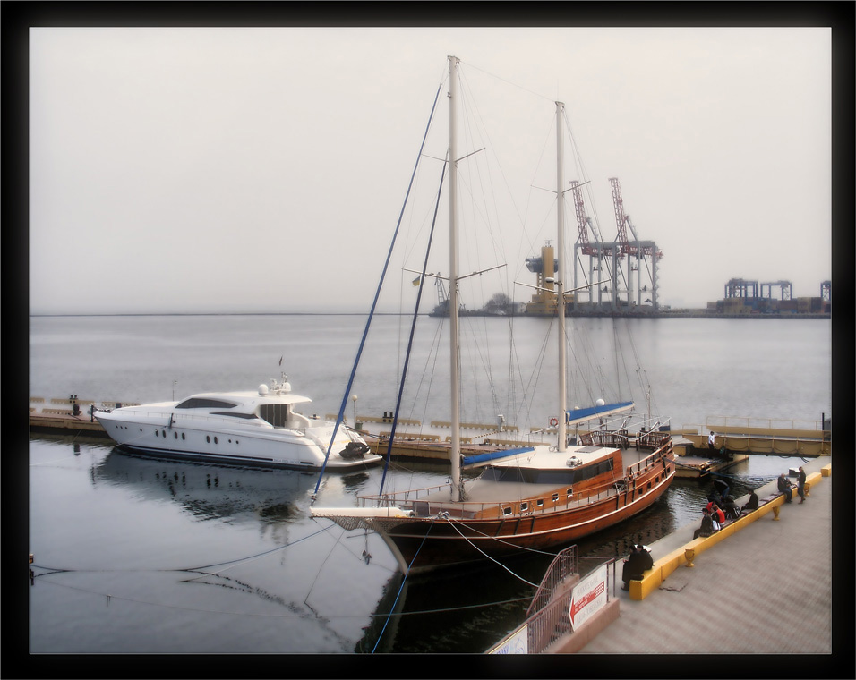In unserem Hafen kamen Schiffe ...