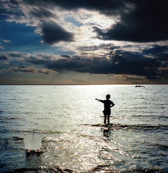 Auf dem Meer, Schiffe