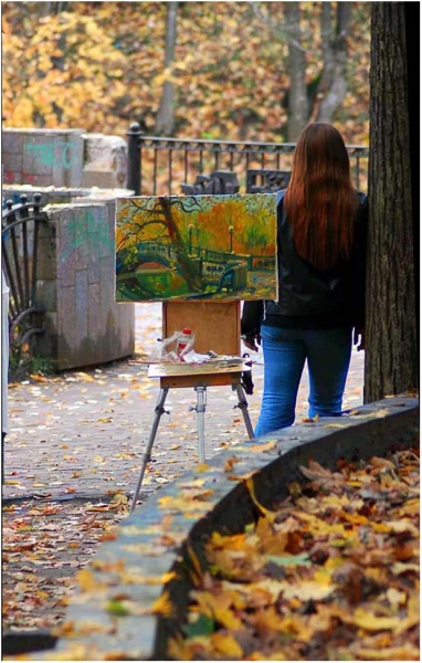 Zeichnen Herbst .....