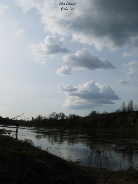 eine Minute vor regen ...