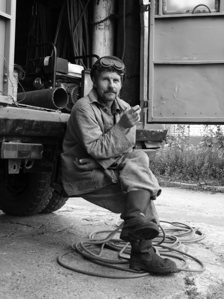 Ich geschweißt ein Rauch