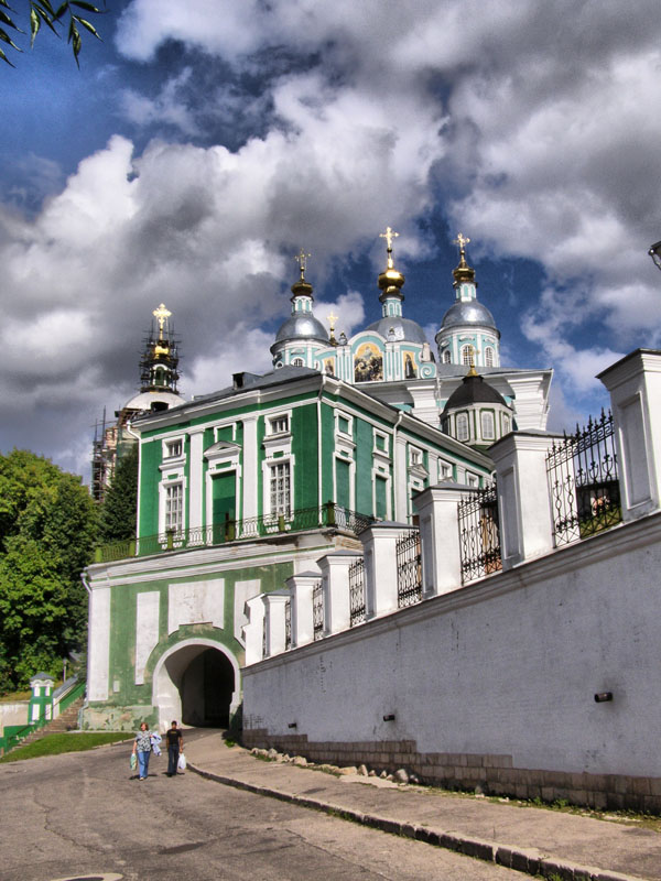 Der Weg zum Tempel ...