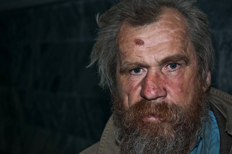 Schale - nicht der Punkt. Auge-Spiegel der Seele