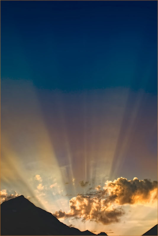 Sonnenuntergang über Arabica