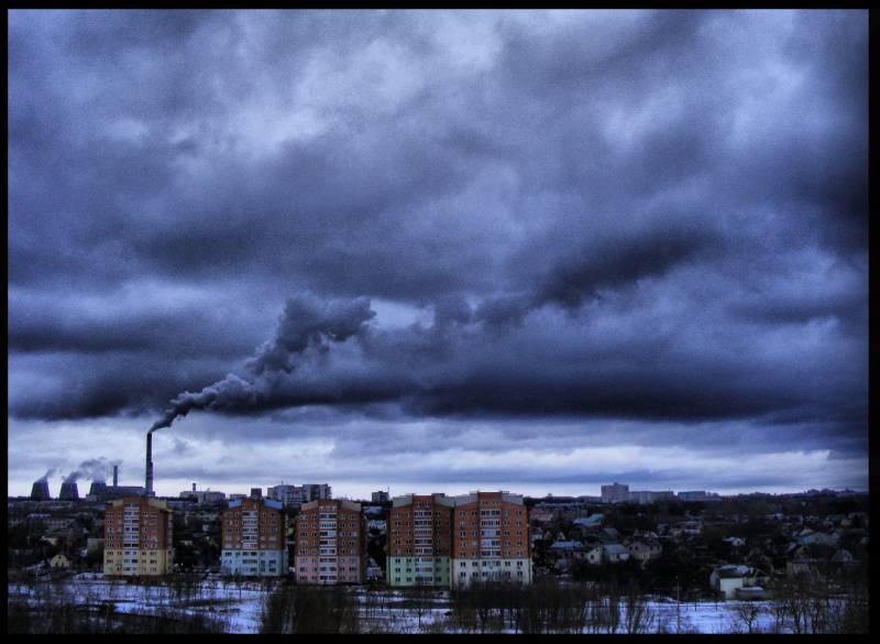 Himmel kalt atmen ...