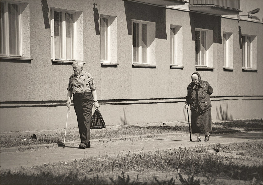 Gemächlichem Tempo ...