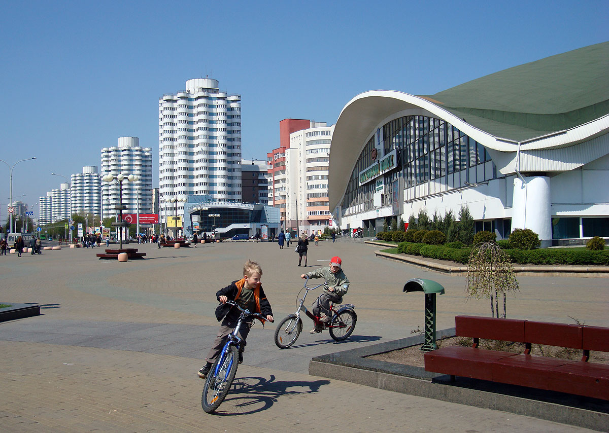 Minsk. In Komarovsky Markt.
