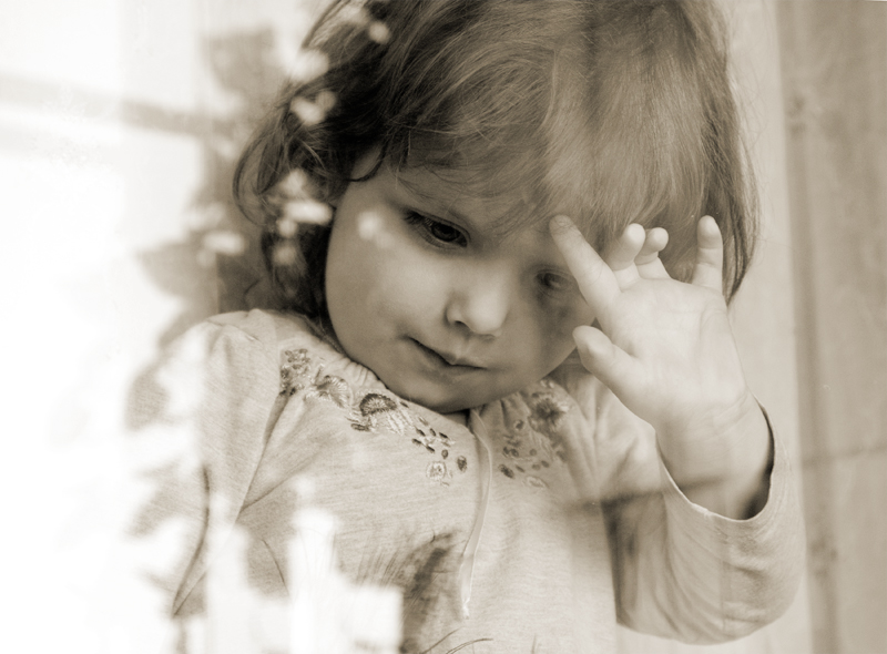 Ein Kind von einer schweren ...