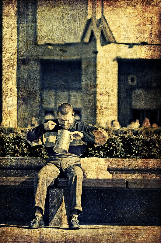 Wenn niemand mit wem sie essen ...