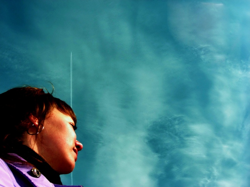 Das Mädchen und der Himmel ...