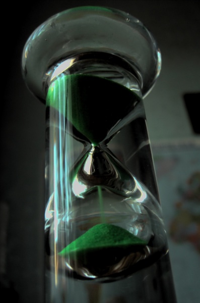 time's going down...