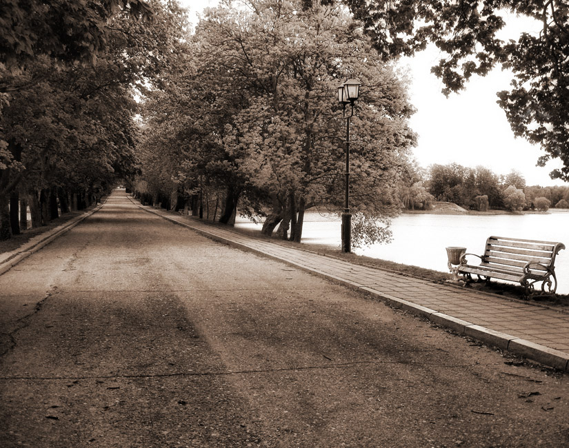 Shults, den Weg zur Burg