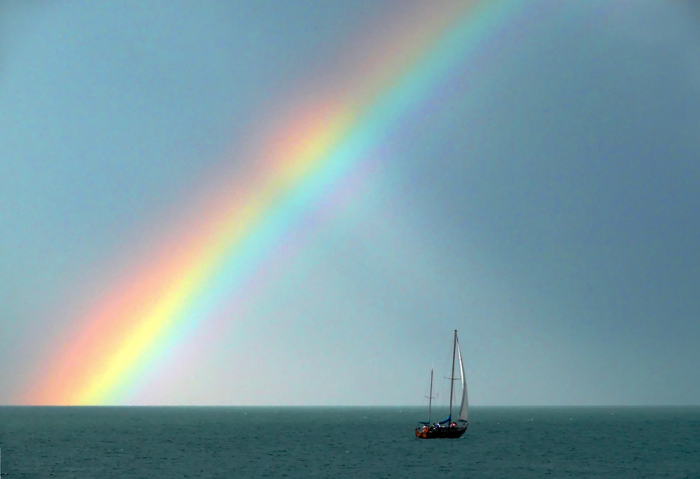 Unter dem Regenbogen