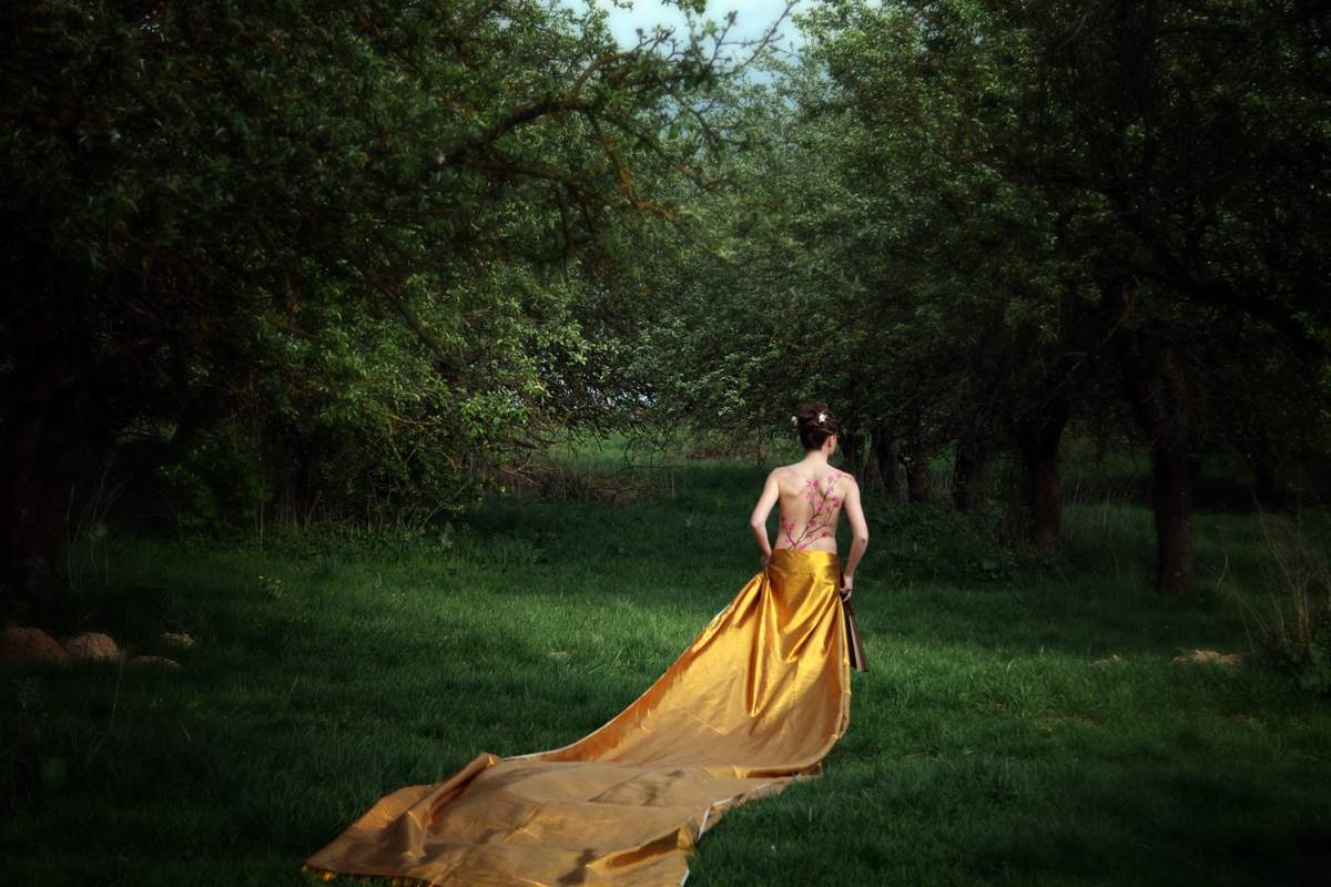 auf seinem Weg zum Licht