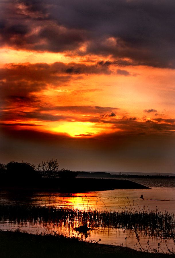 Der Verlauf der Sonnenuntergang