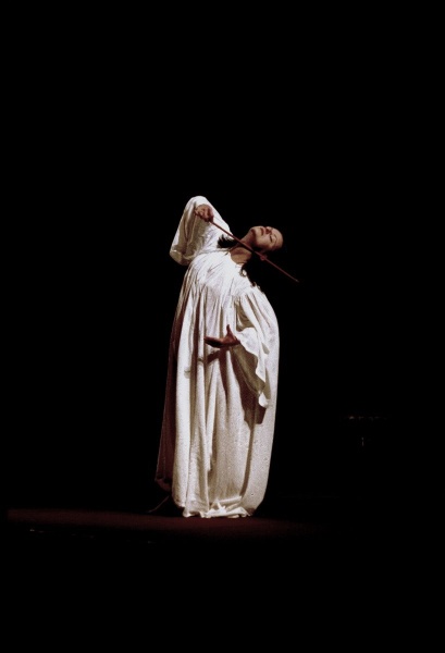 Violine und ein wenig nervös