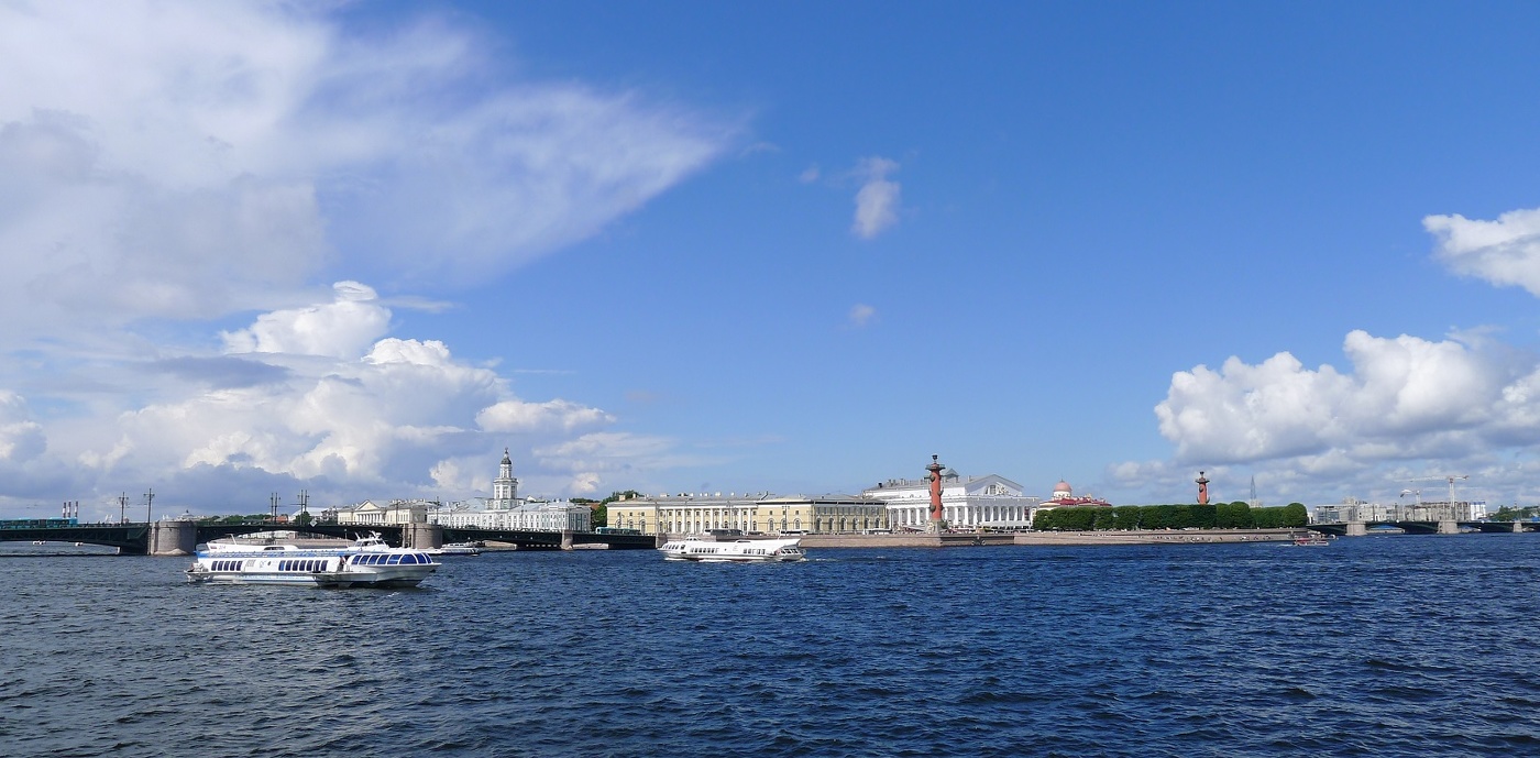 Die Stadt an der Newa.