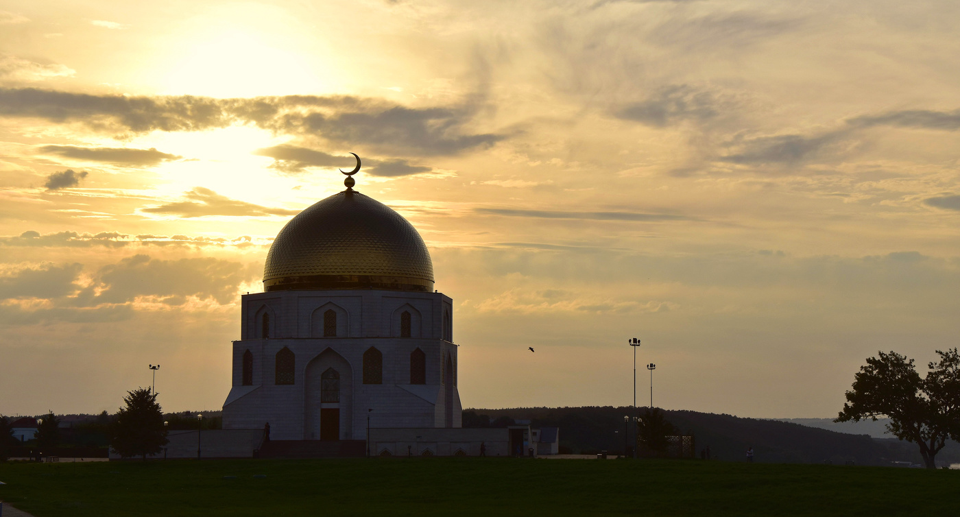 Brennender Sonnenuntergang