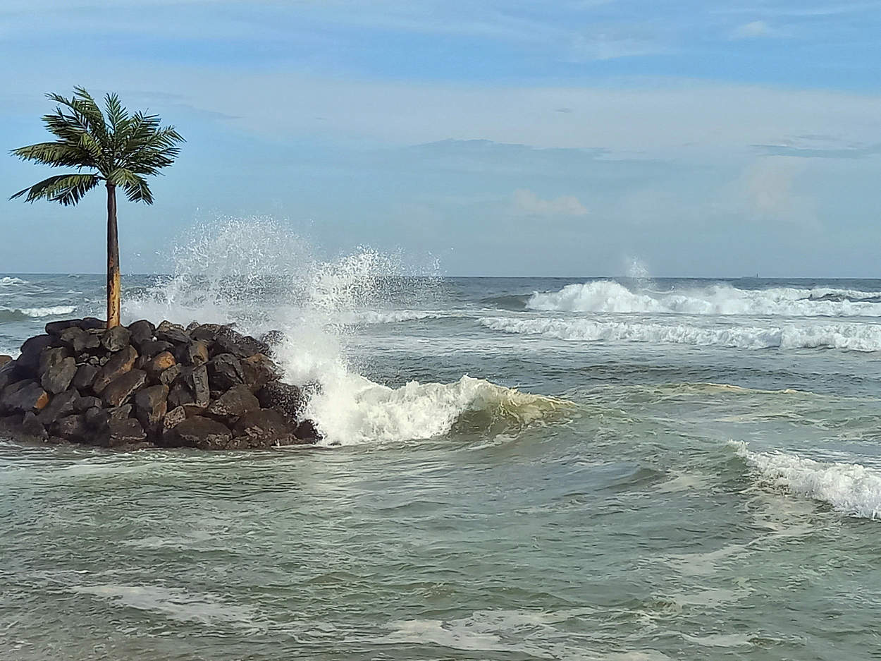 Allein mit den Elementen