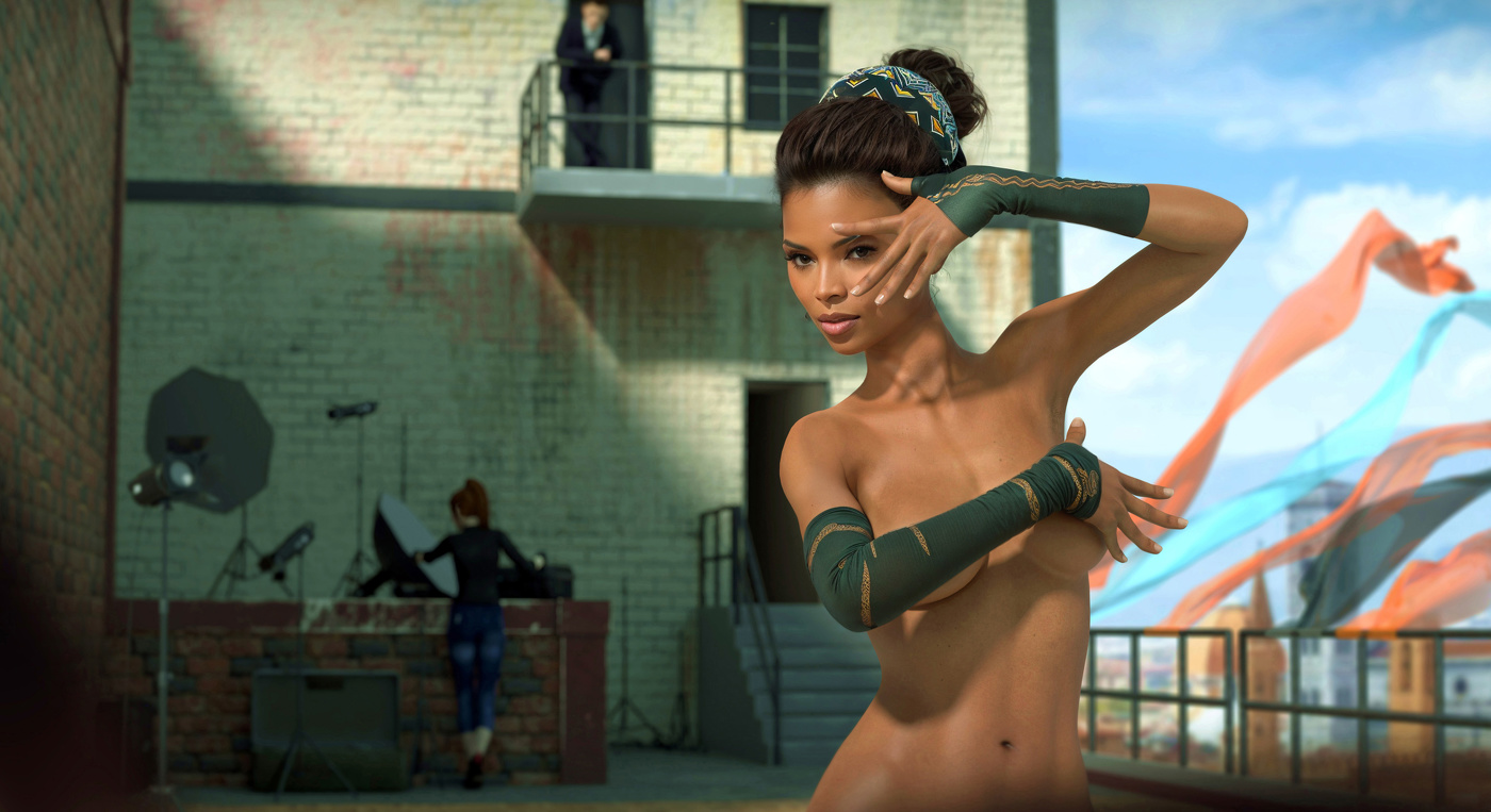 Backstage In Florence