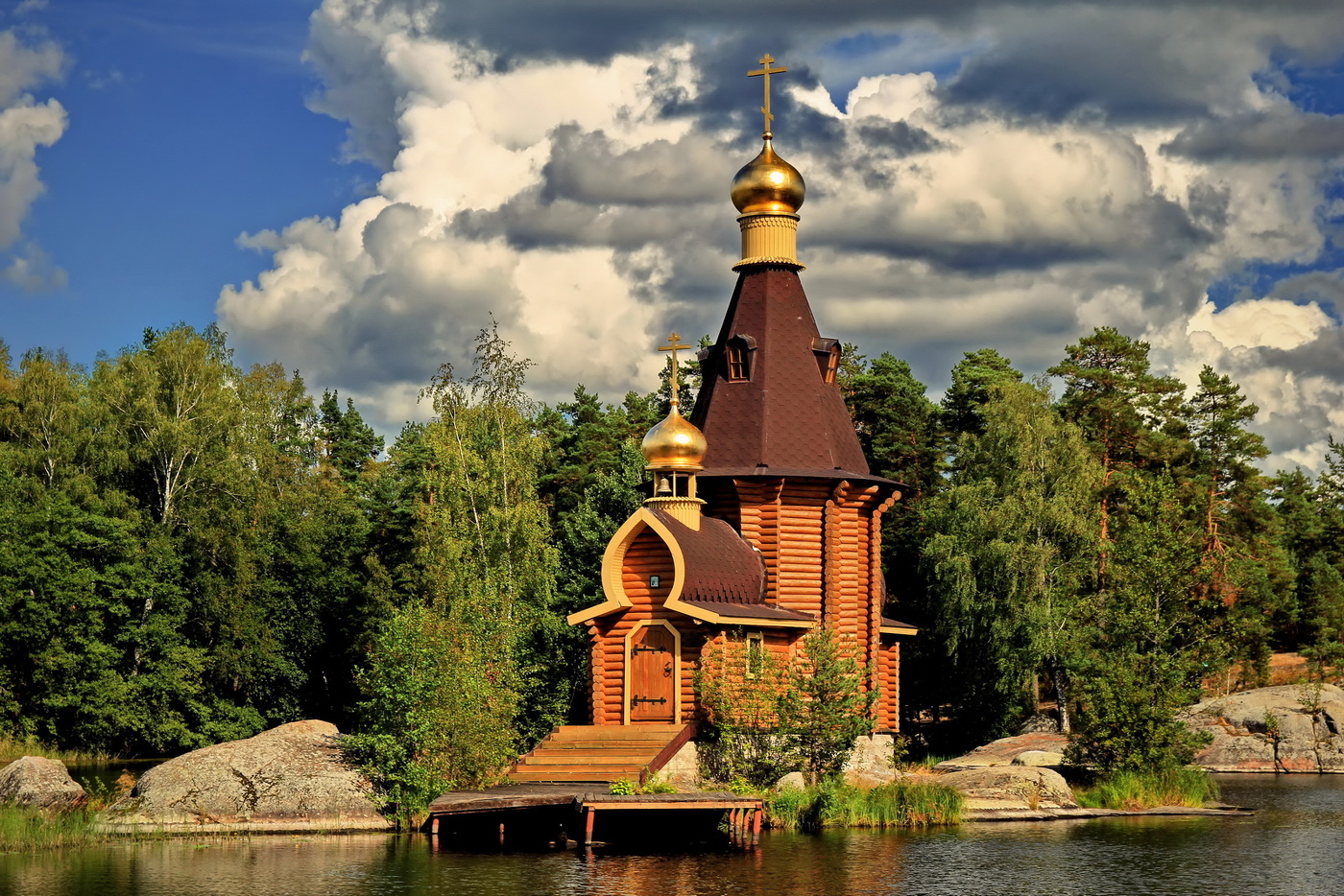 Kirche St. Andreas auf Vuoksa