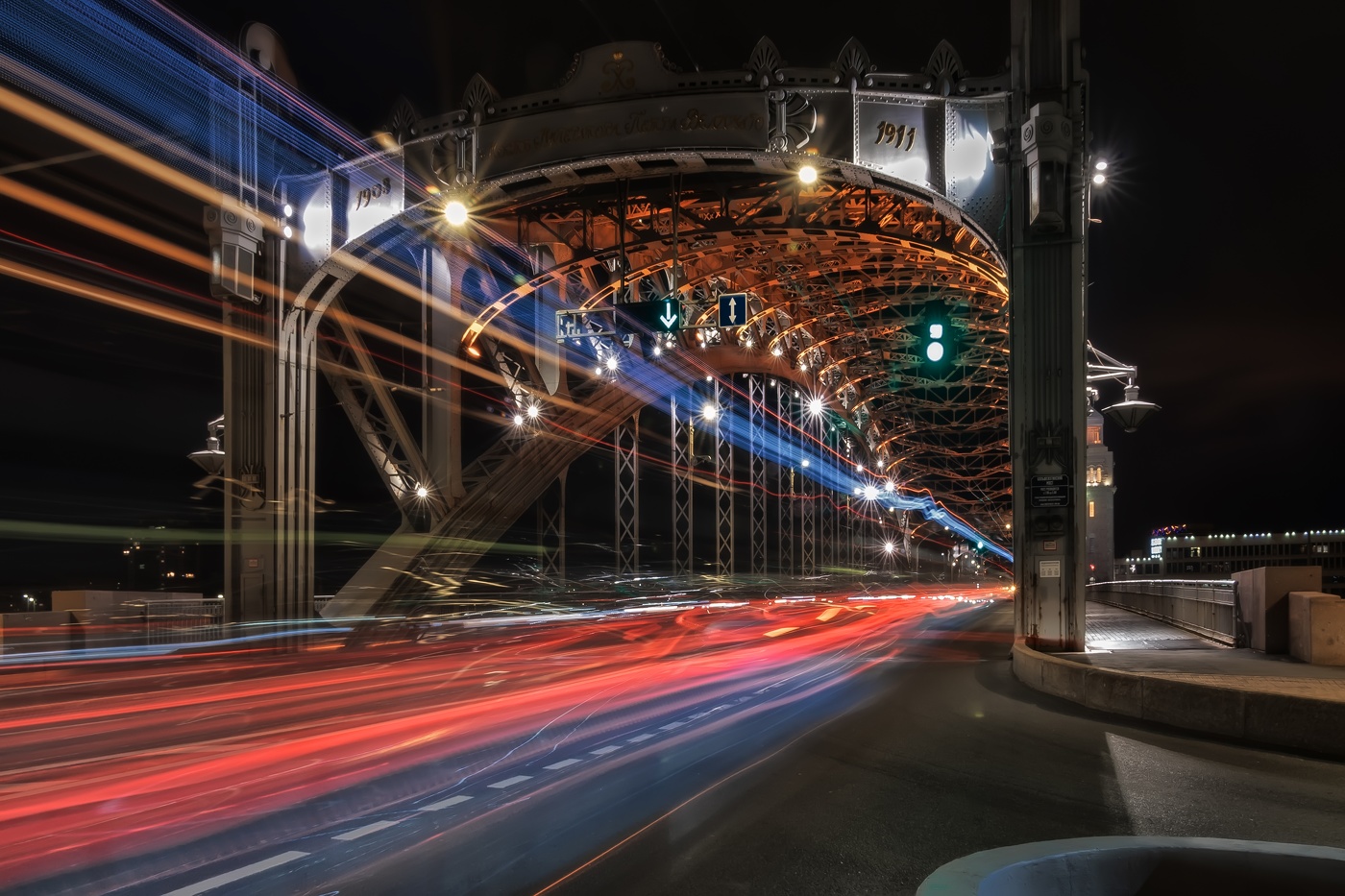 Bolsheokhtinsky Brücke