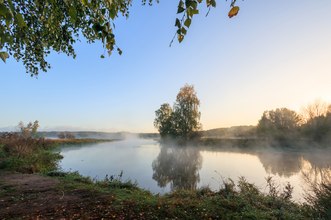 Morgen auf Svislochi