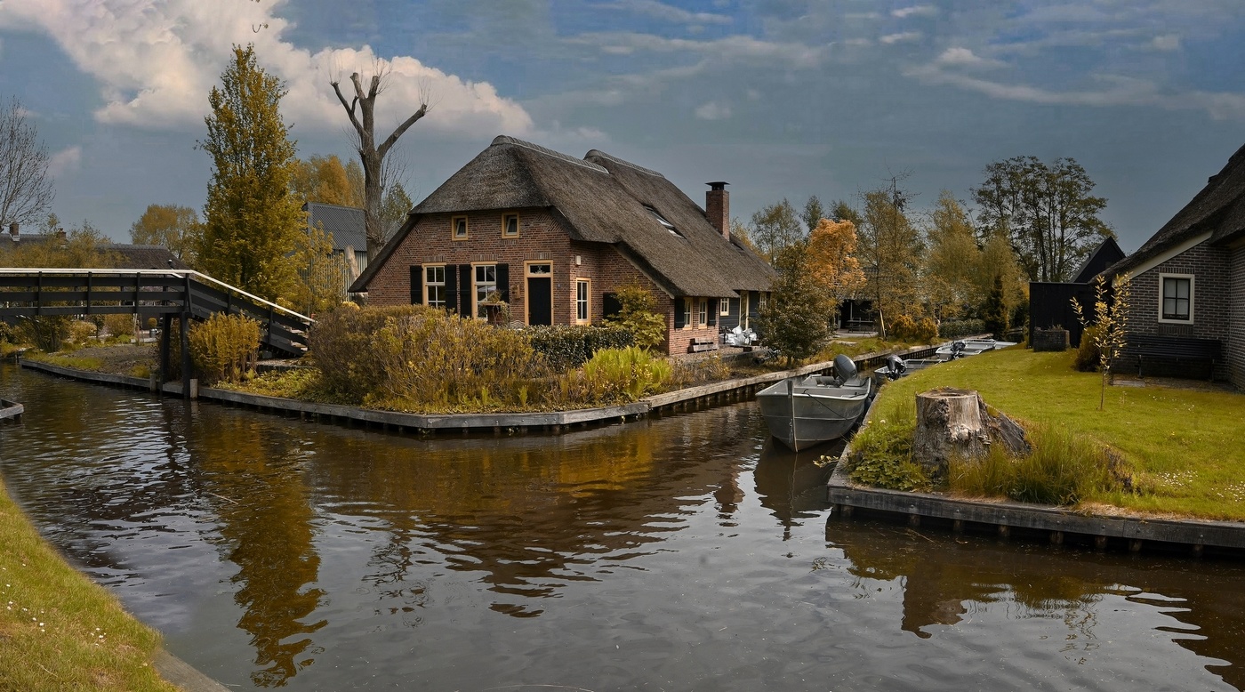 Haus in einer Ortschaft