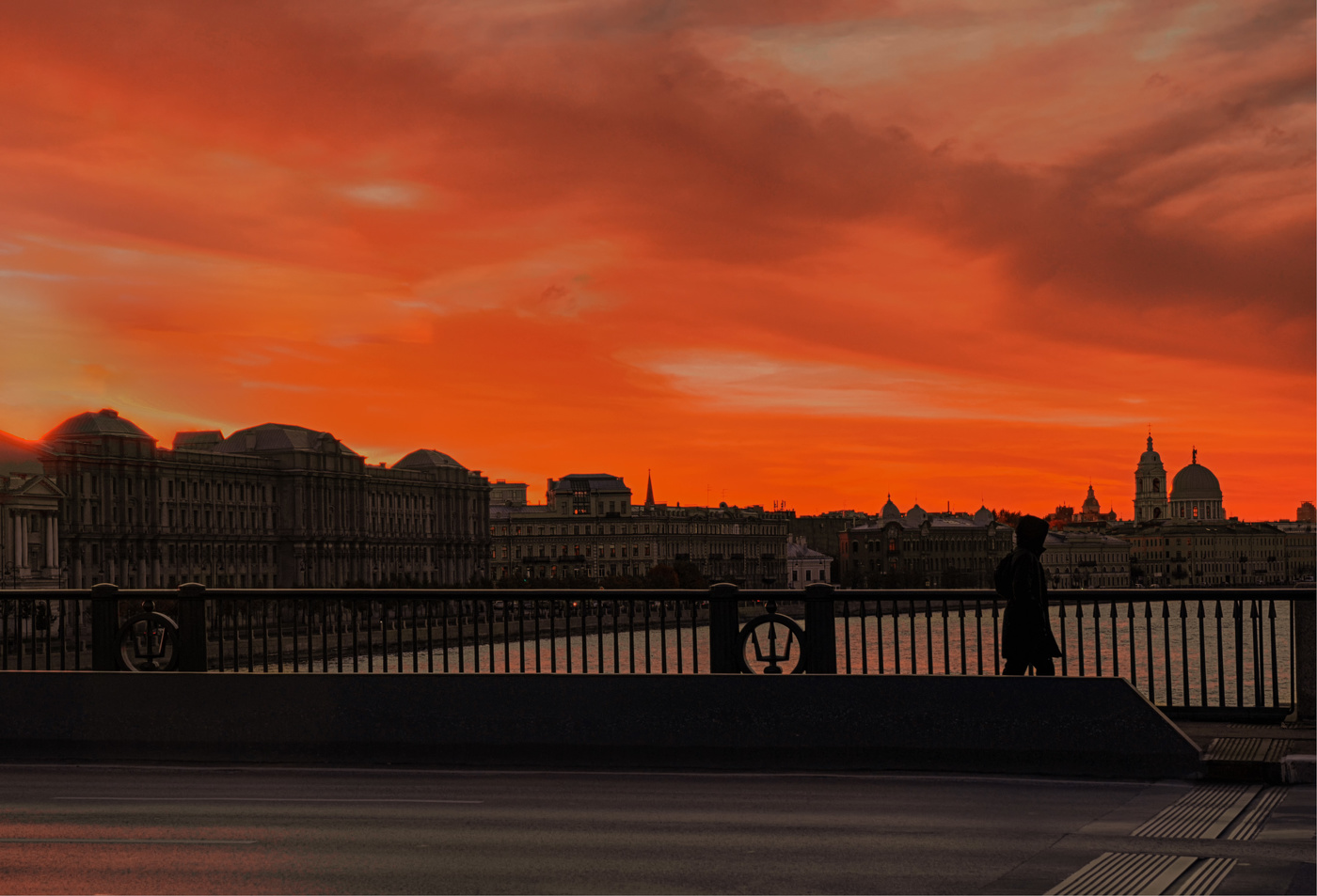 Stunde des Sonnenuntergangs