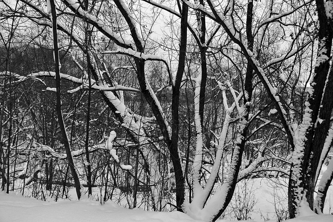 Sonnenuntergang im Winter