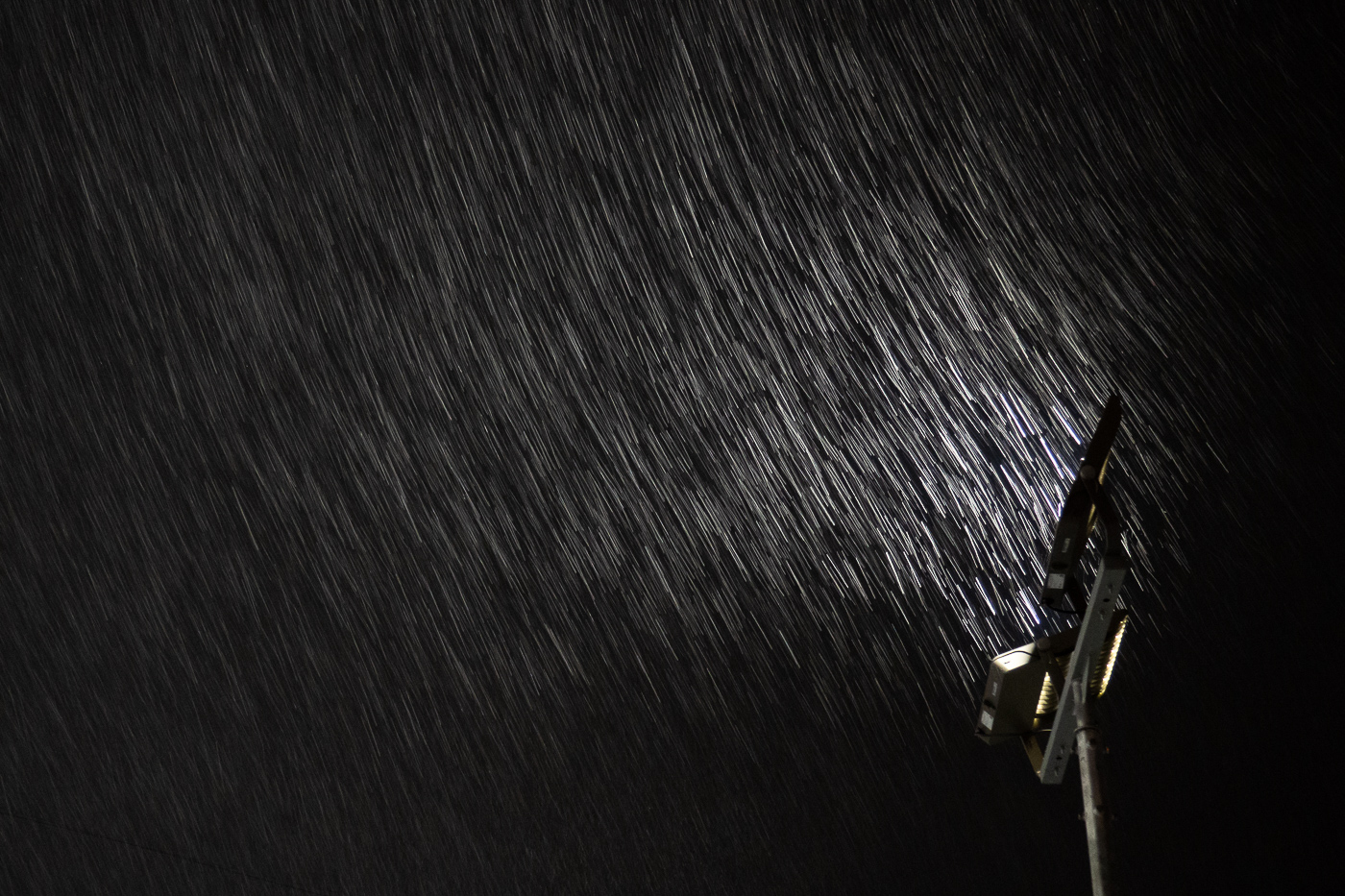 Nacht, Straße , Laterne ...