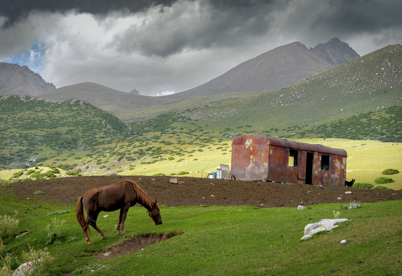 irgendwo in den Bergen