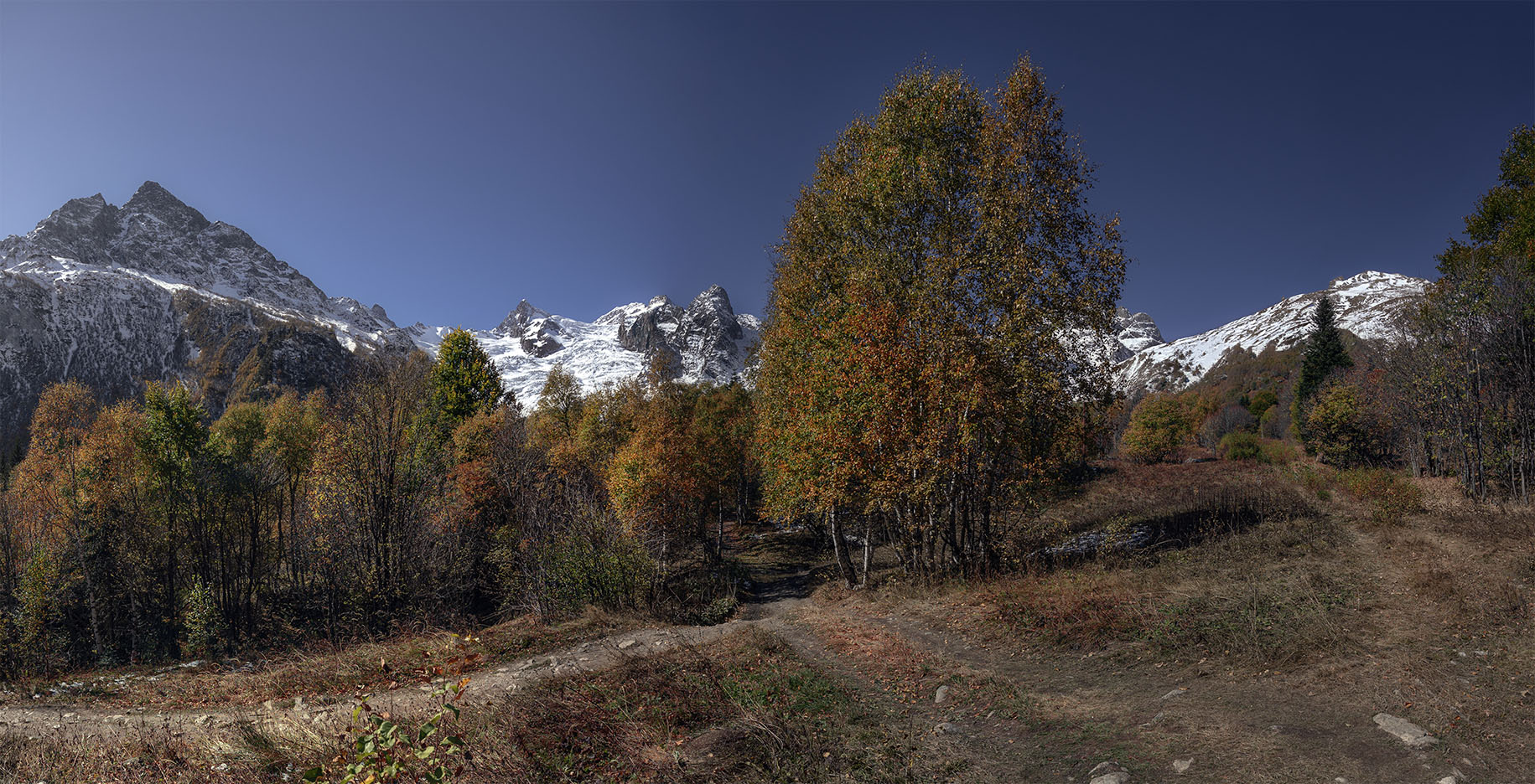 Herbst in den Bergen ...